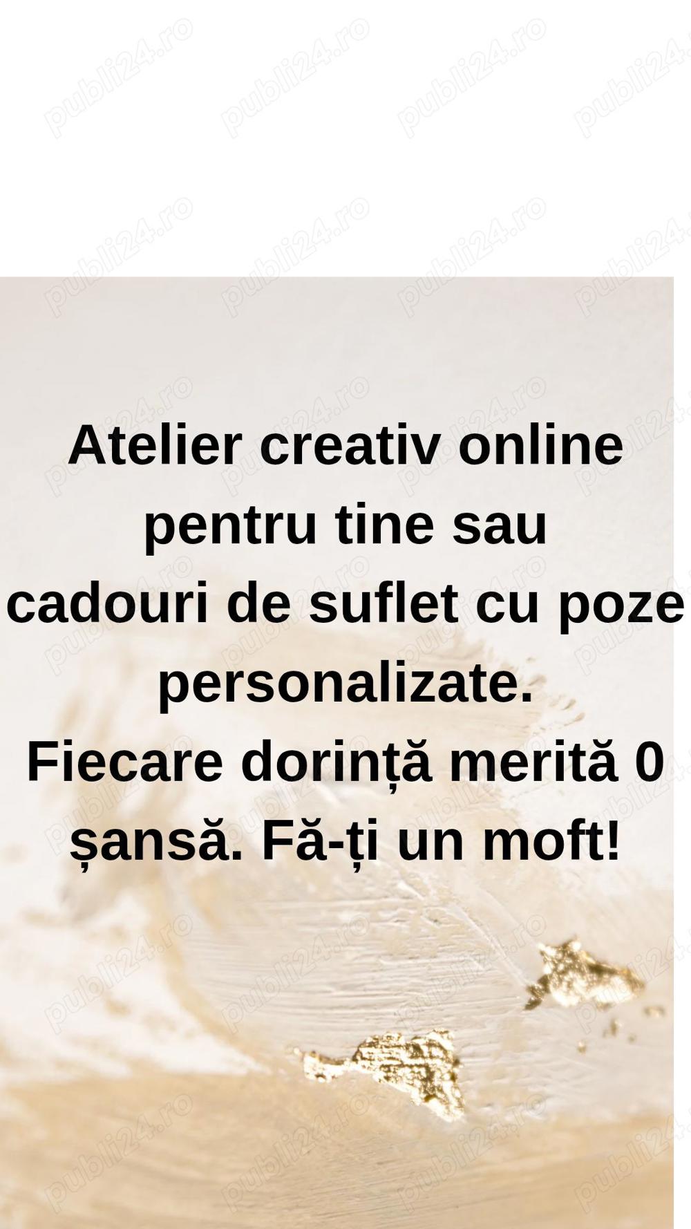 Tablou personalizat prin AI handmade