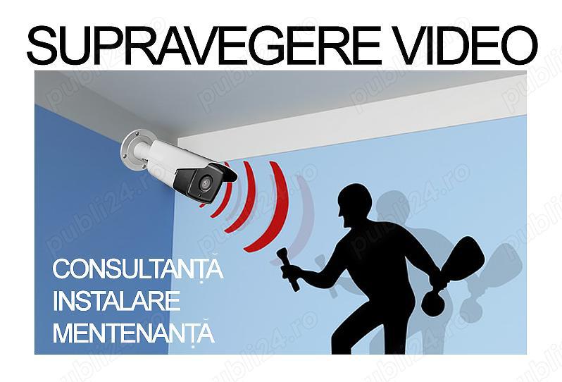 Montare sistem supraveghere camere video