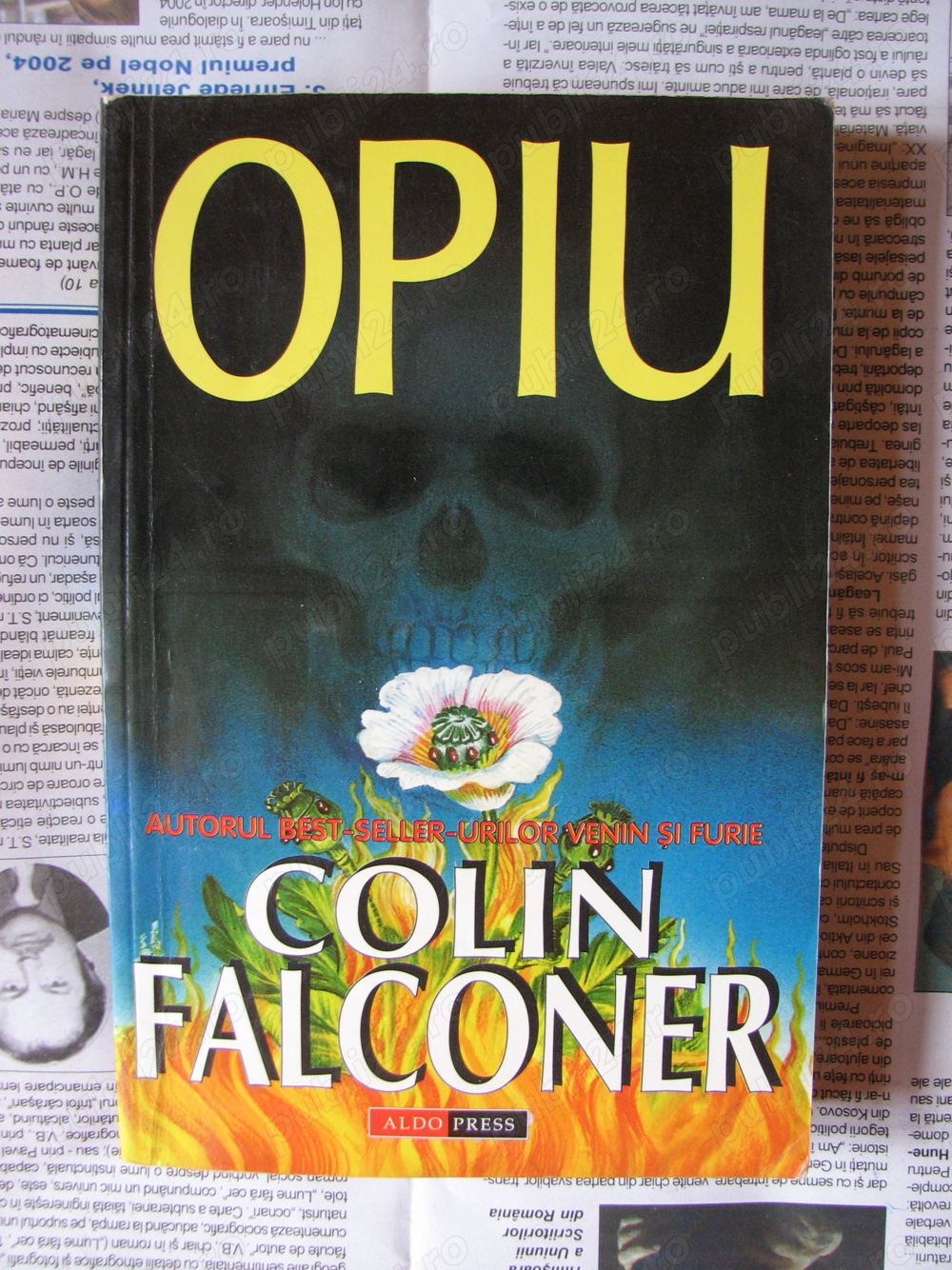Carte - Colin Falconer = Opiu _ Michael Crichton = Jurasic Parc