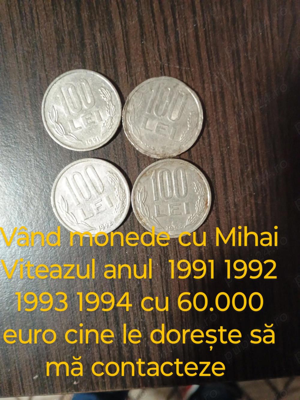 vand urgent monede de colectie cu Mihai Viteazul tot la 49.000 euro