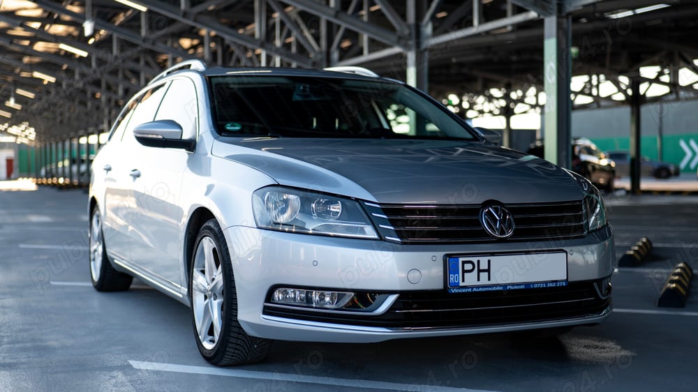 Volkswagen Passat B7 HIGHLINE - 1.6 tdi 6 trepte - Panoramic - Piele