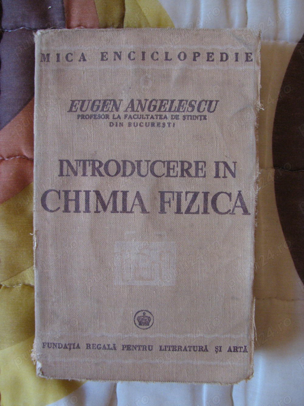 Carte - Introducere in Chimia Fizica = Eugen Angelescu