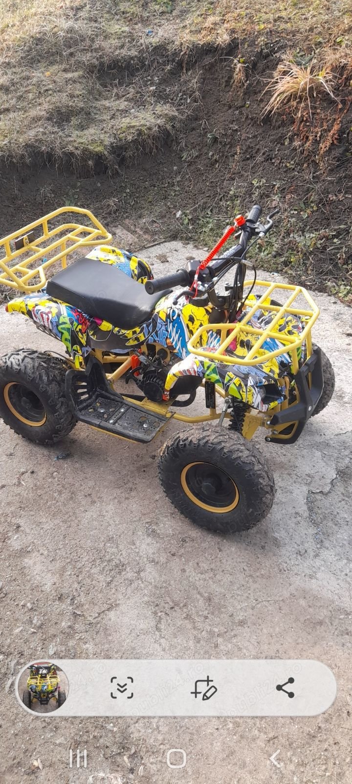 Atv copii max 60 kg in stare excelenta de functionare