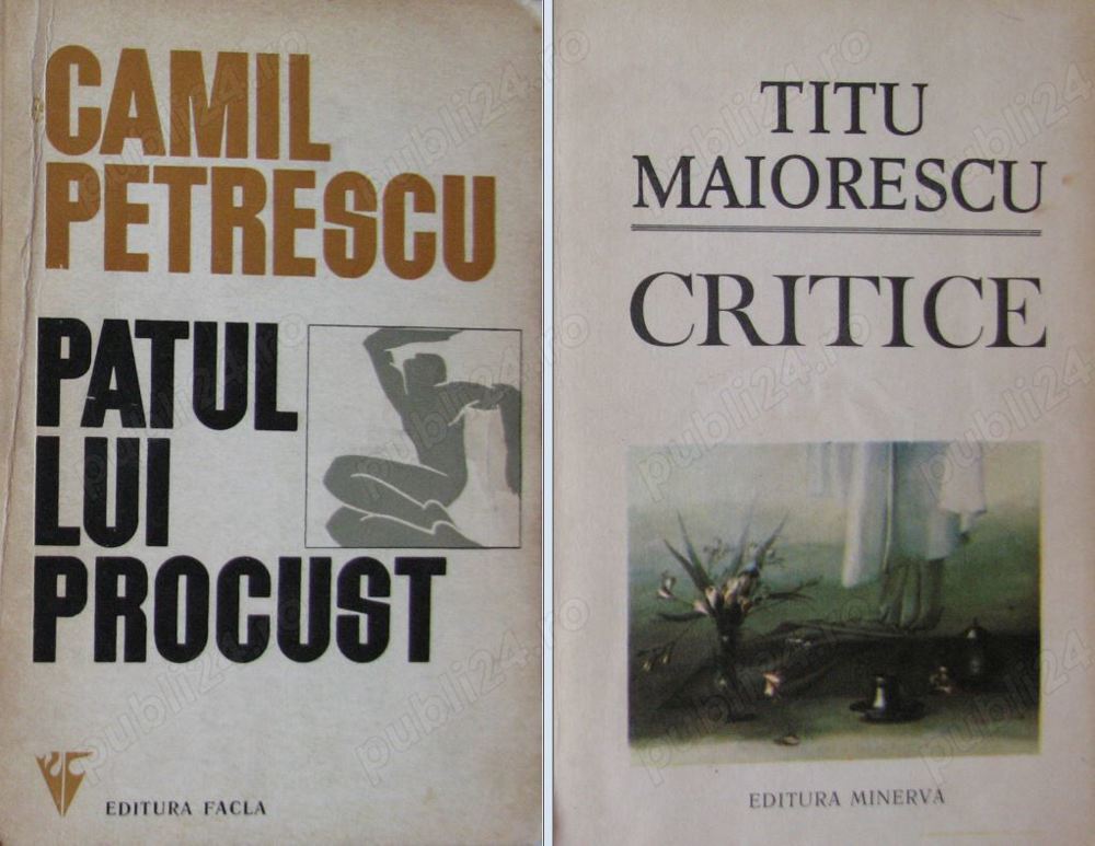 Carti _ Camil Petrescu _ Titu Maiorescu _ Gheorghe Ghitescu