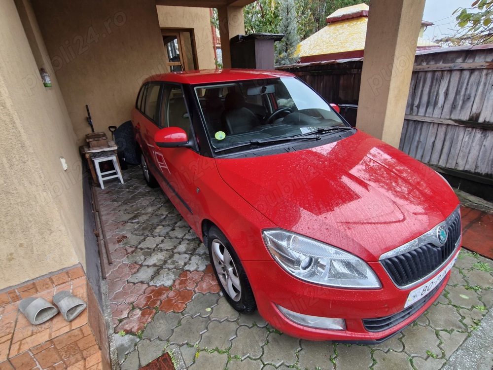 Skoda Fabia 1.2 Tdi, anul 2011, facelift, RAR efectuat(CIV)