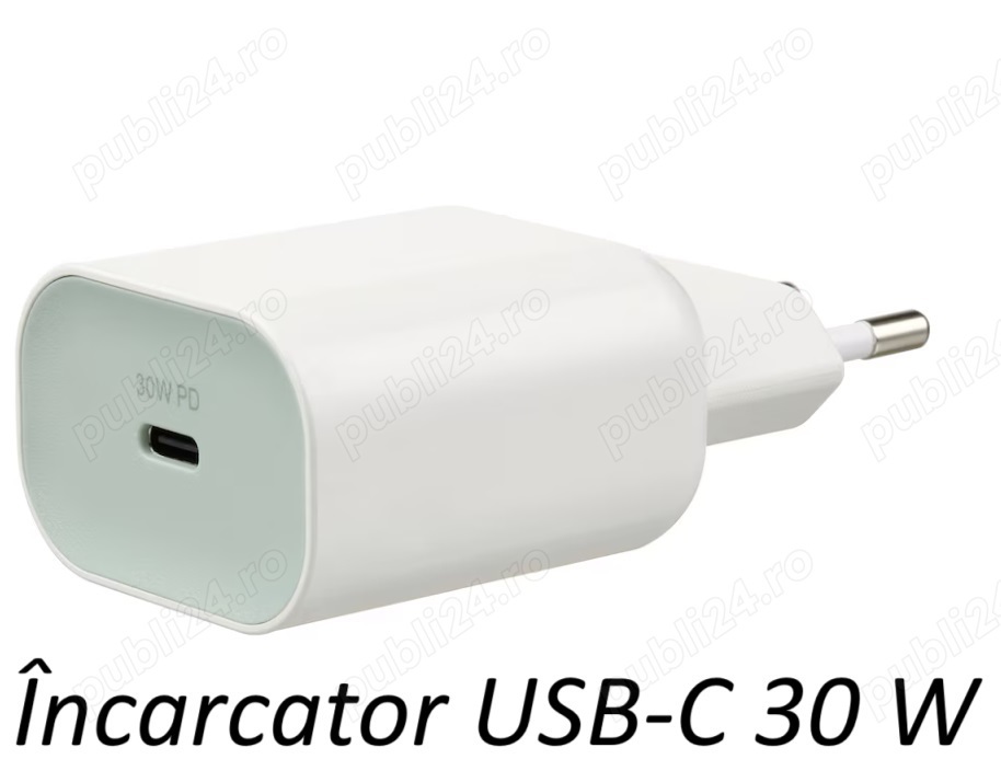 Incarcator retea cu cablu Fast charge USB-C la USB-C, 65W