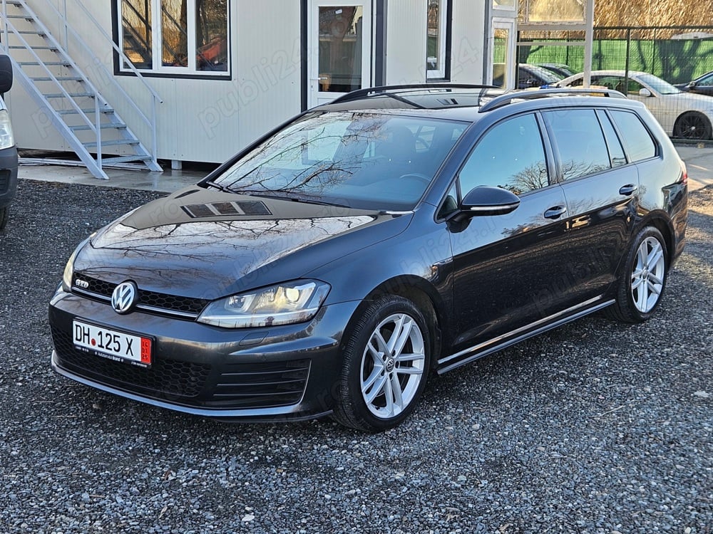 Vw Golf 7 GTD 2016, 2.0 Tdi, 184 cp, Xenon, Navi, DSG, 176000km