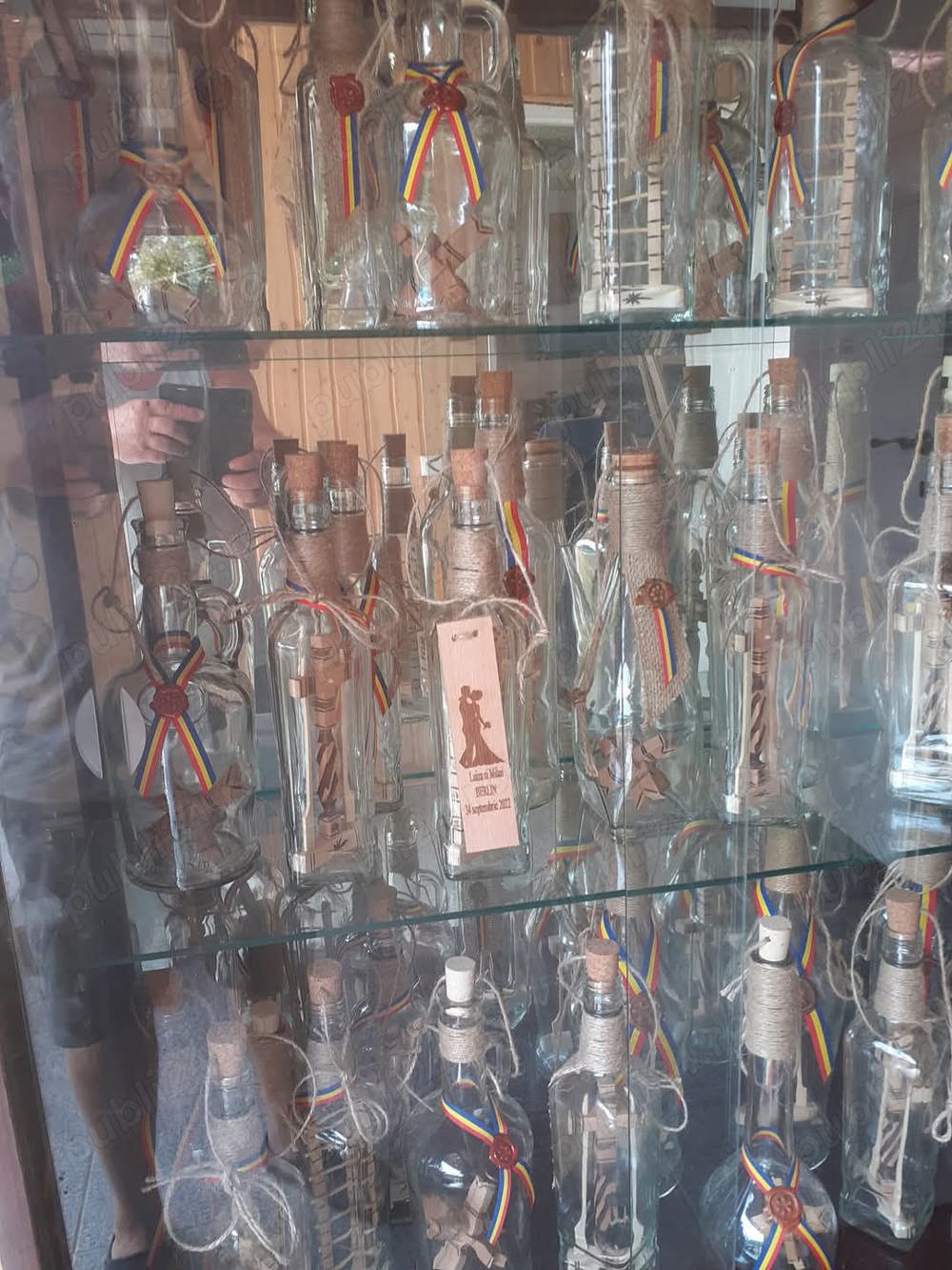 Sticle artizanale - cadou personalizat