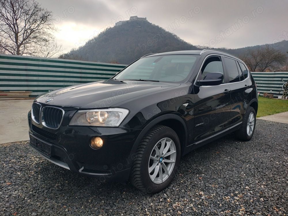 BMW X3 x-drive 4x4 2.0d 184cp an 2012 Euro 5 Navigatie