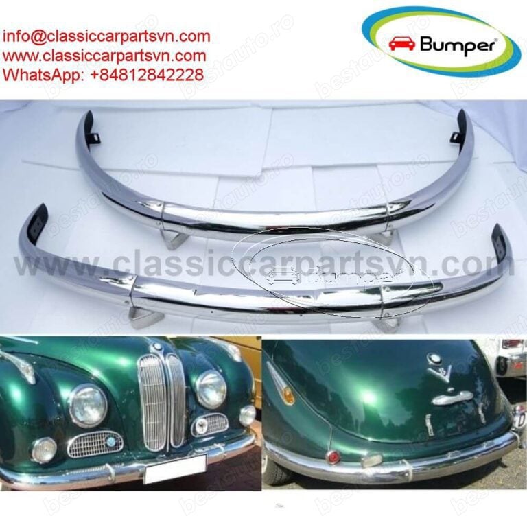 BMW 501 502 bumpers full set by stainless steel new