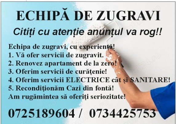 Echipă de zugravi