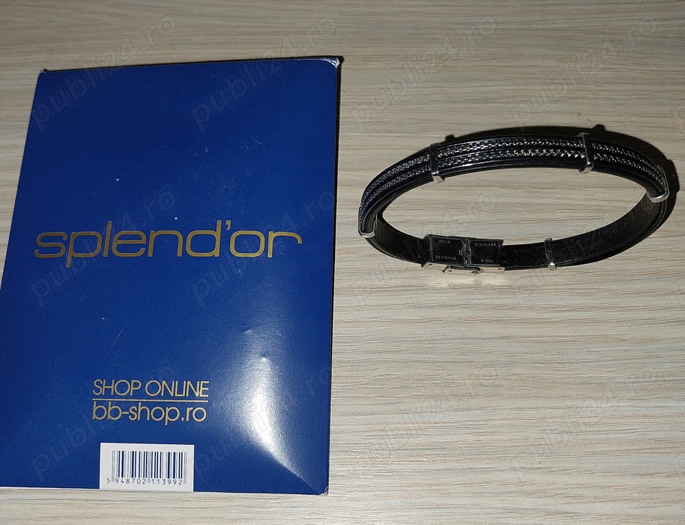 Diverse bratari barbatesti unisex Splend Or noi