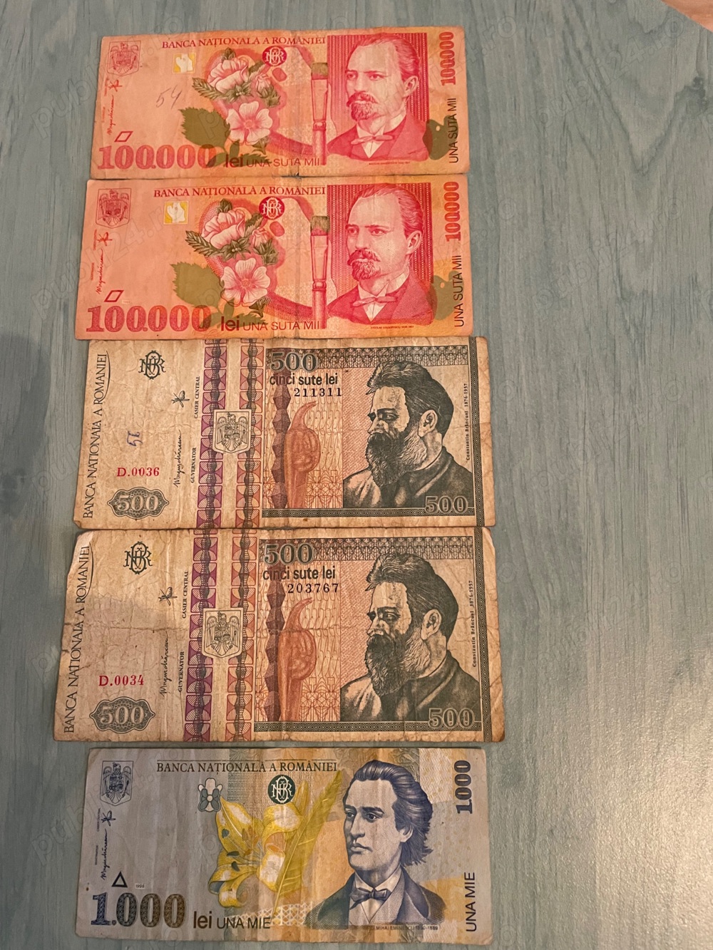 Vanzare monede si bancnote vechi