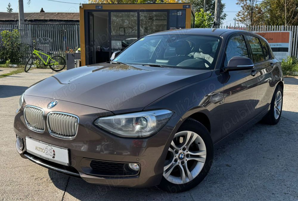 Bmw 116 - Benzina Automat Piele Navy Posibilitate Rate cu Buletinul, Avans 0