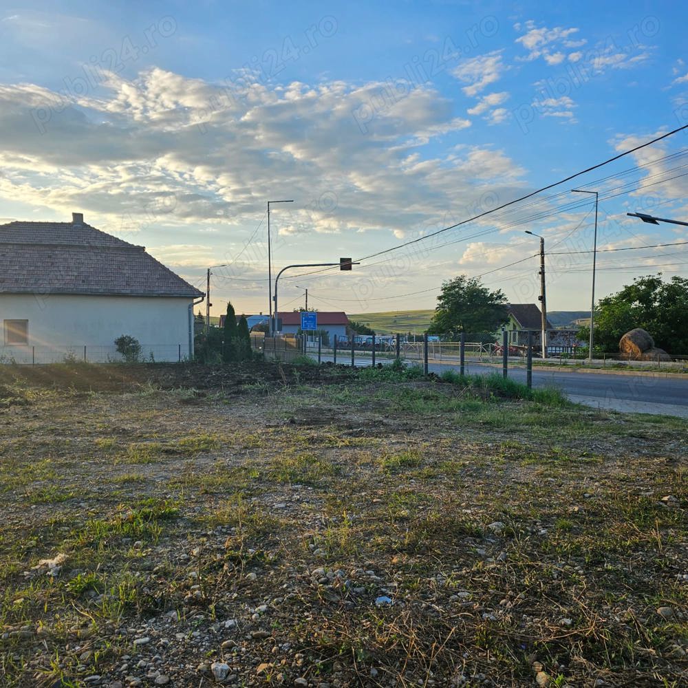 Urgent-Teren de vânzare 1650 mp intravilan la strada principala Tureni