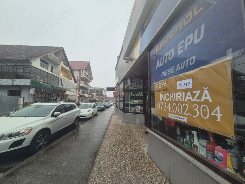 Spațiu Comercial de Închiriat   80 mp, Târgu Jiu, Zona Piața Mică