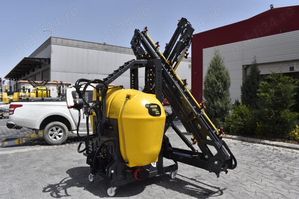 Masina de erbicidat de 1200L cu lancii de 15m tip X