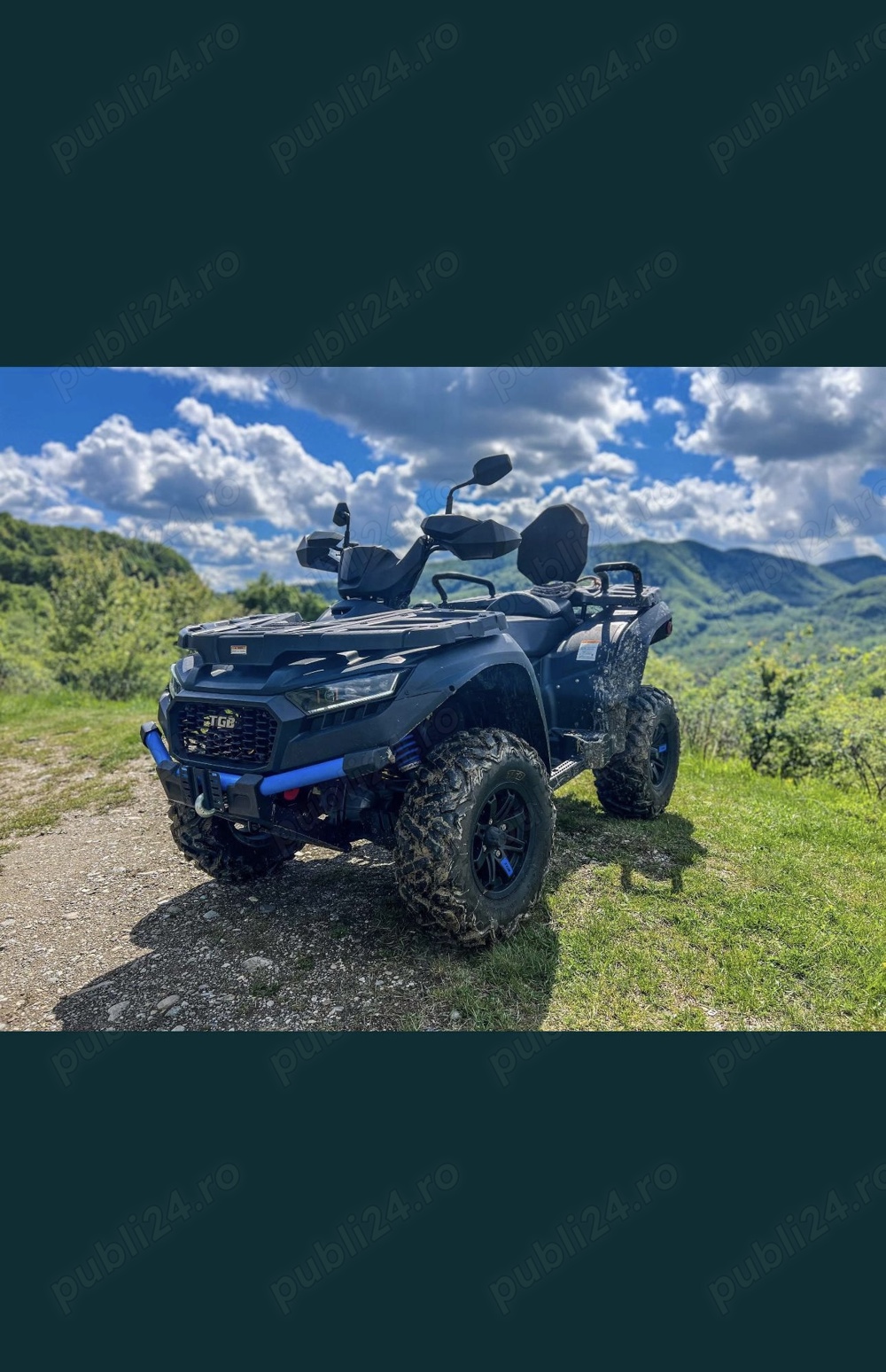  VAND  ATV TGB Blade 600 LTX EPS L7e inmatriculabil la politie 