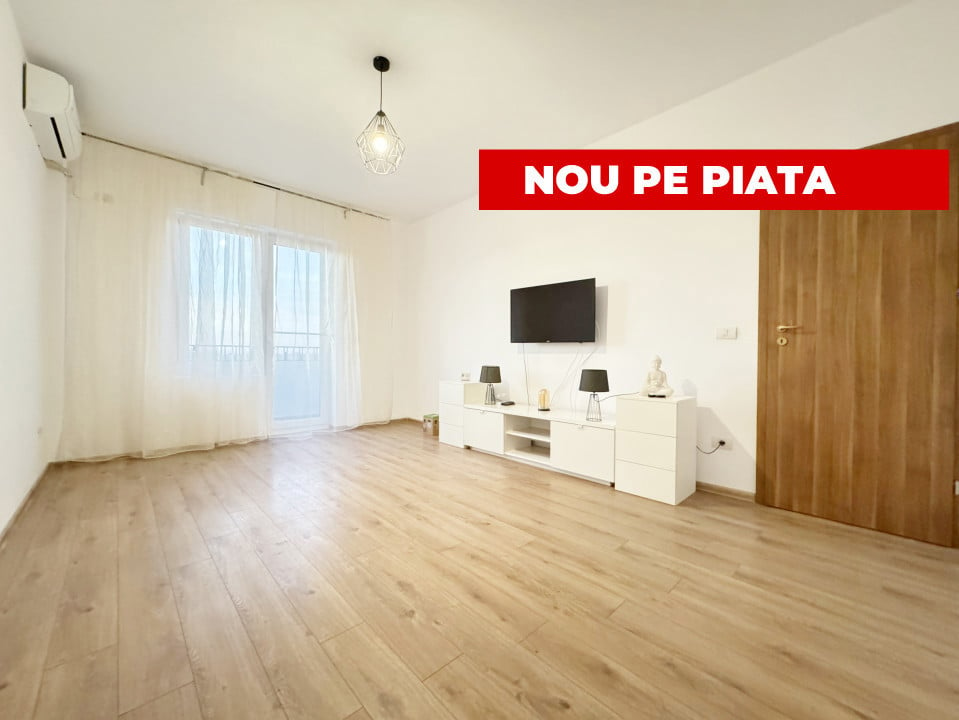 Apartament 2 camere, 53mp utili ,balcon 6 mp, pozitie excelenta, zona Giroc