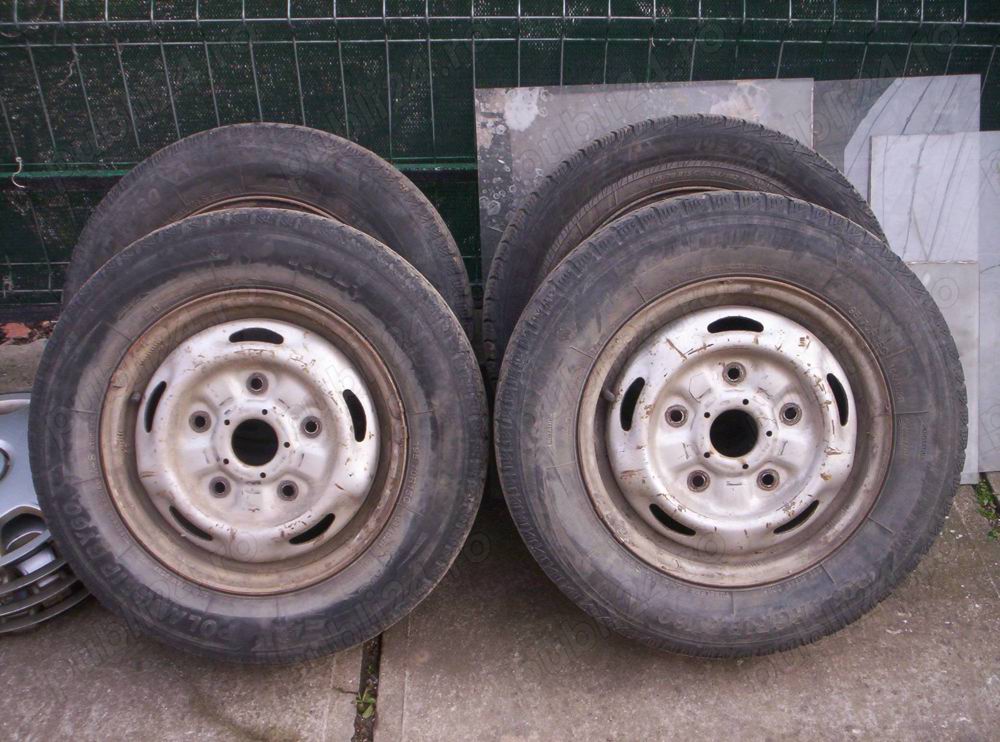 Set 4 roti Ford Transit 195/70/15 C