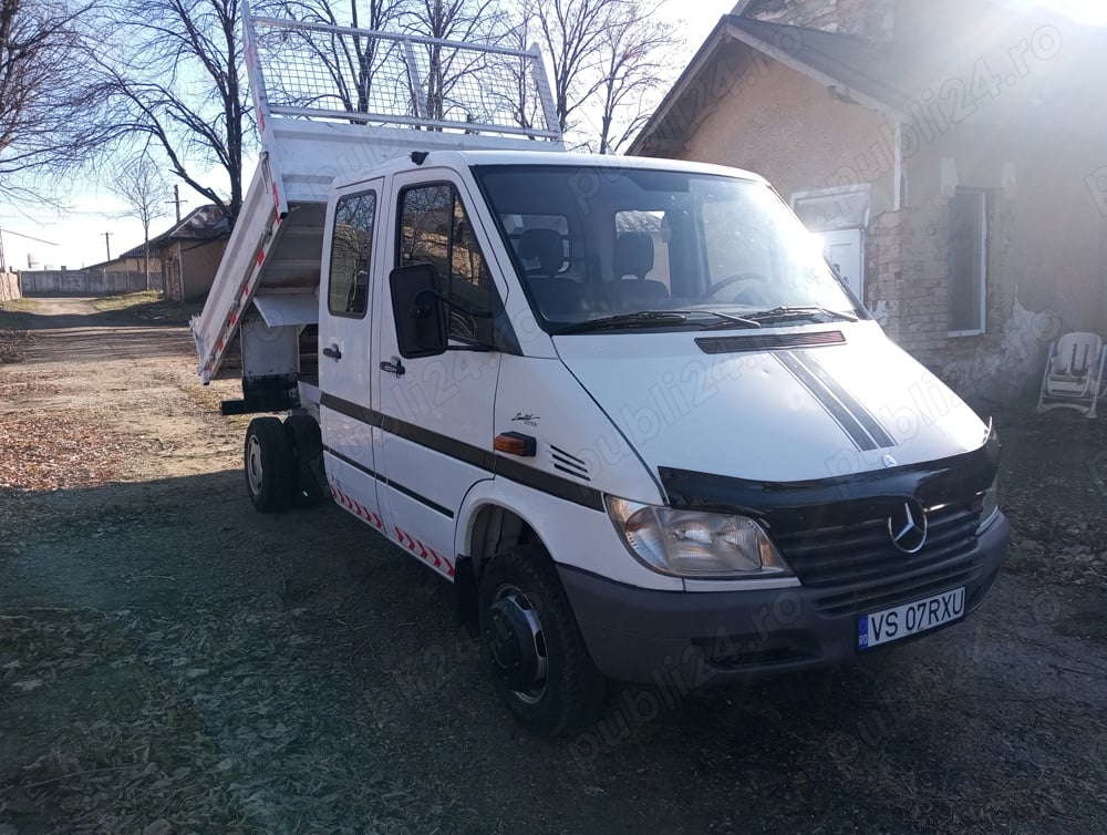 *Mercedes Sprinter 411 412 413 416 Doka basculabil*7 locuri*Impecabil*