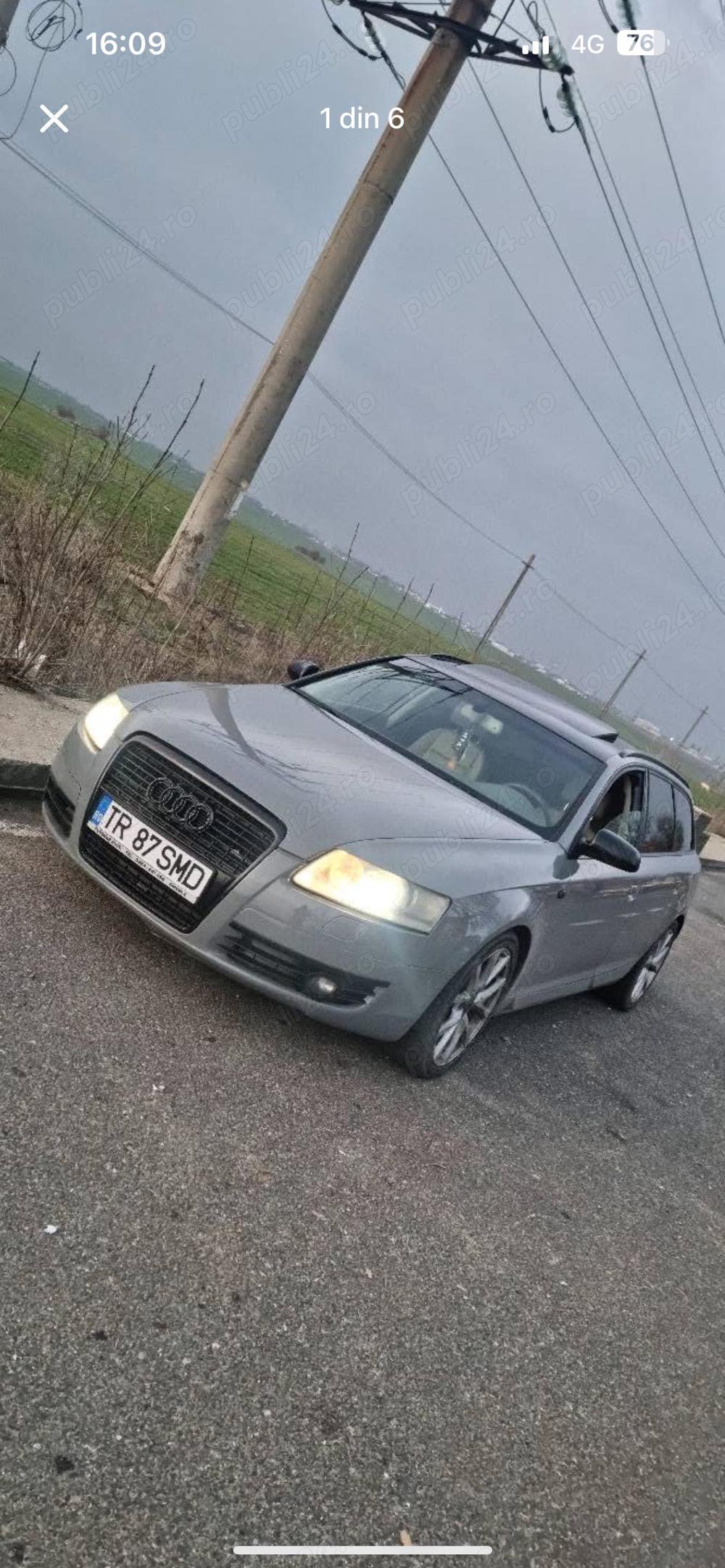 Vând Audi A6 C6 3.0 TDI Quattro Full Option