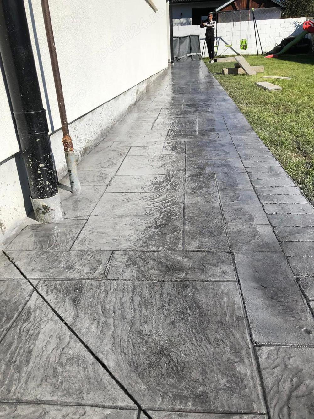 Beton Amprentat Gorj 