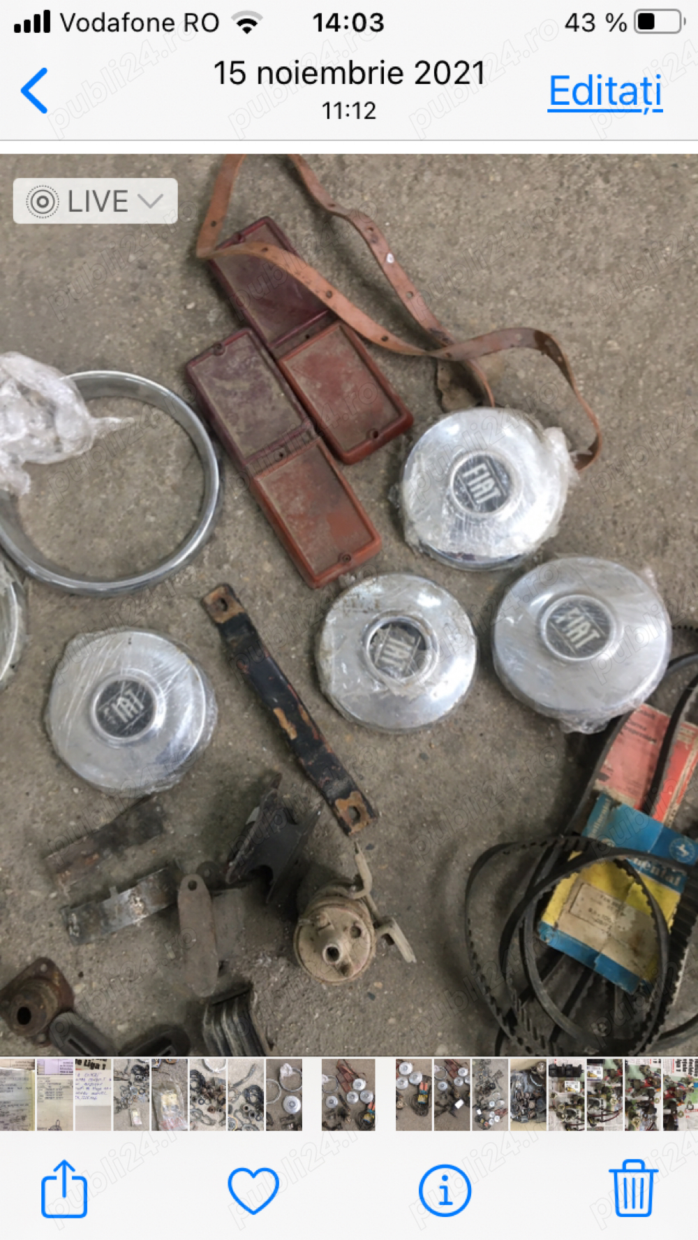 piese Fiat 124 coupe