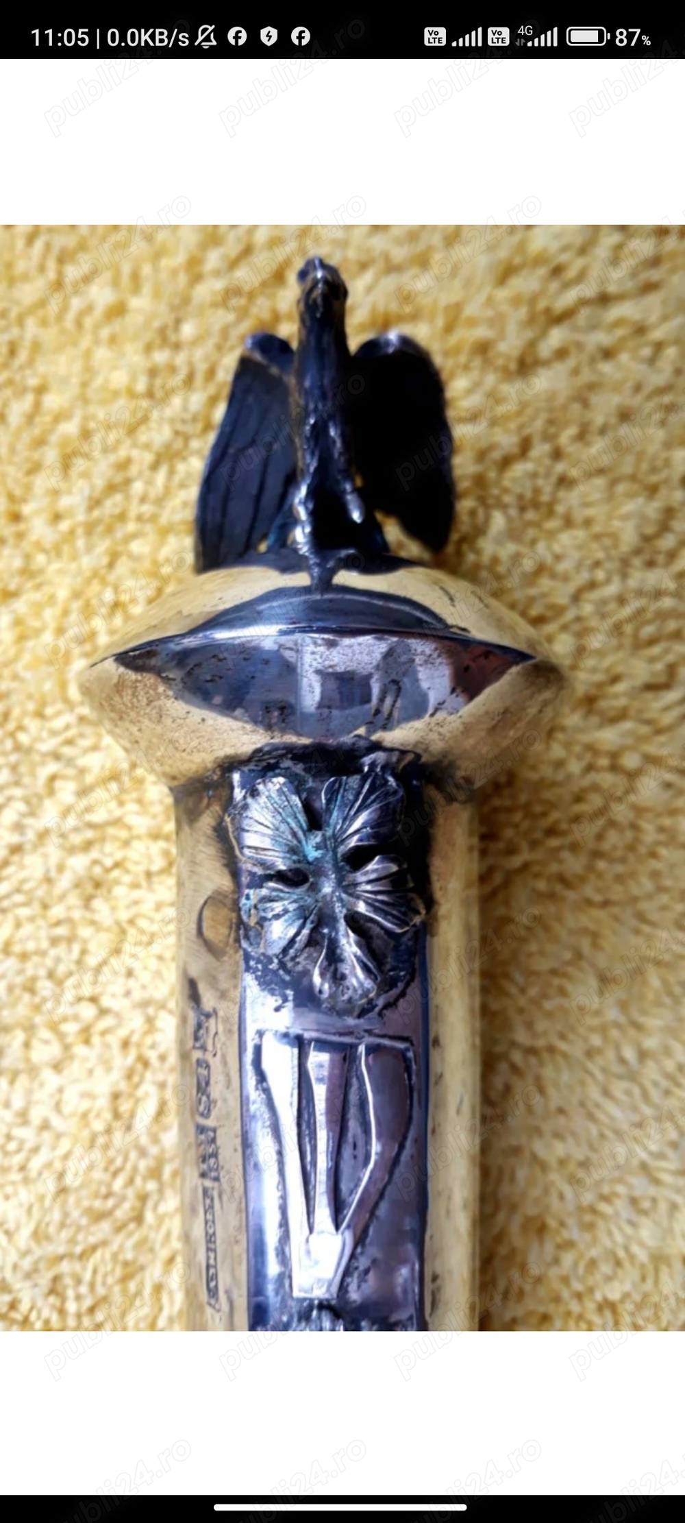 Tora pointer argint antik