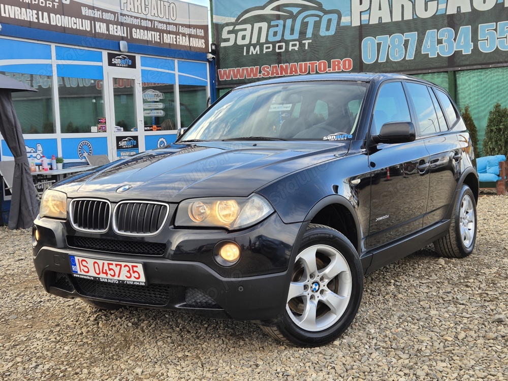 BMW X3 2009 2.0d 177 CP GARANTIE 12 luni RATE fixe fara avans