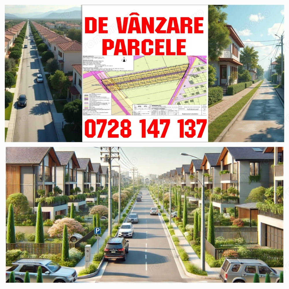 PROMOȚIE NOU PE PIAȚĂ parcele de teren intravilan construibile Oradea - Sânmartin 