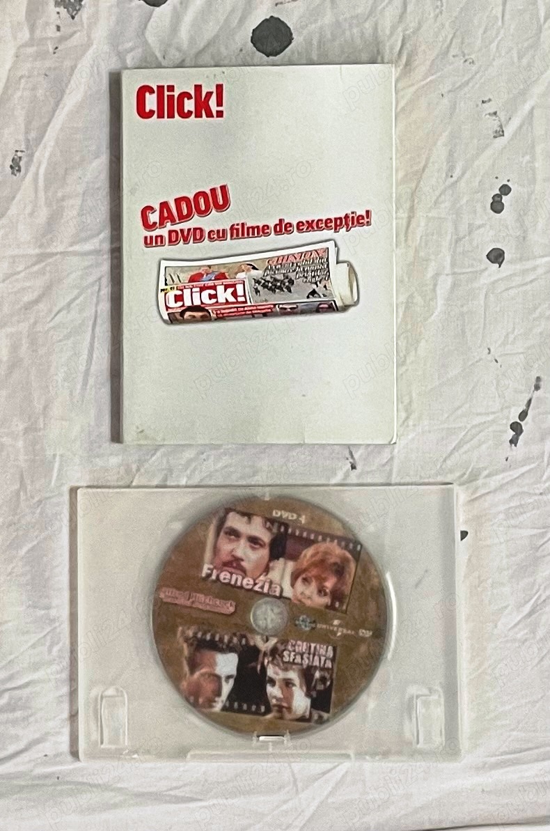 dvd film frenezia+cortina sfasiata alfred hitchcock adevarul click! 
