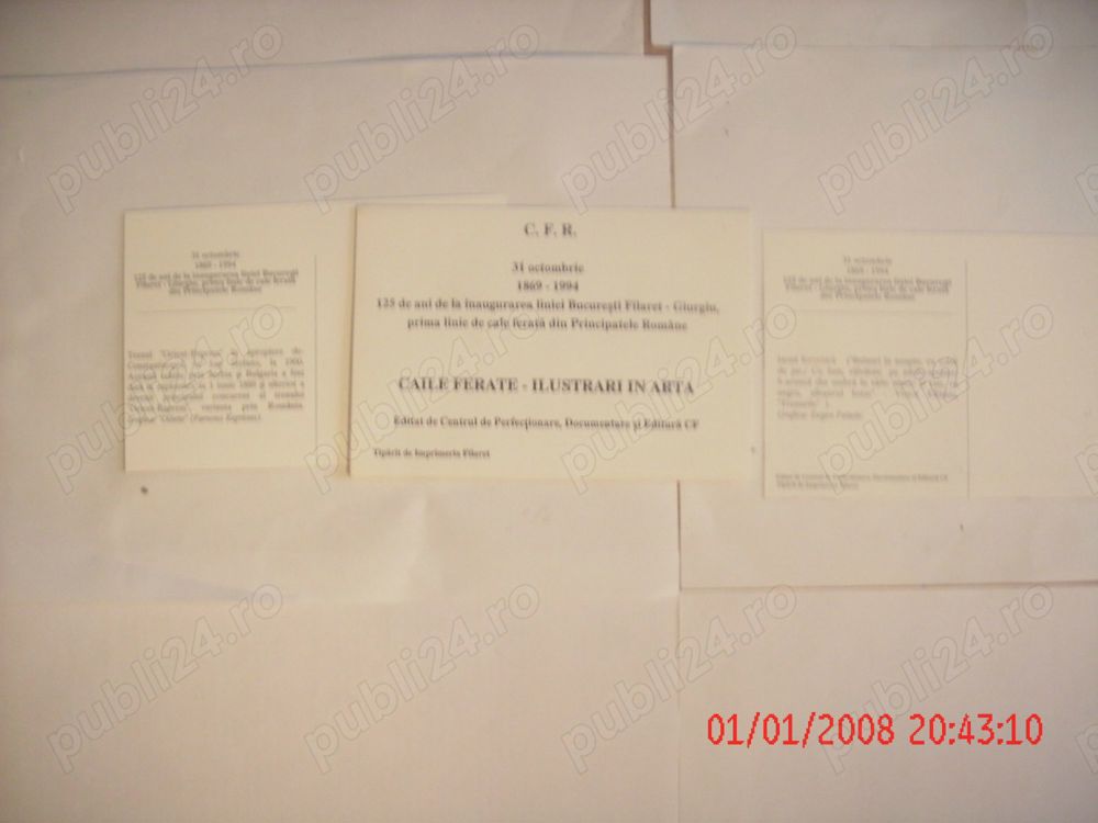 Caile  Ferate - Ilustrari in Arta.