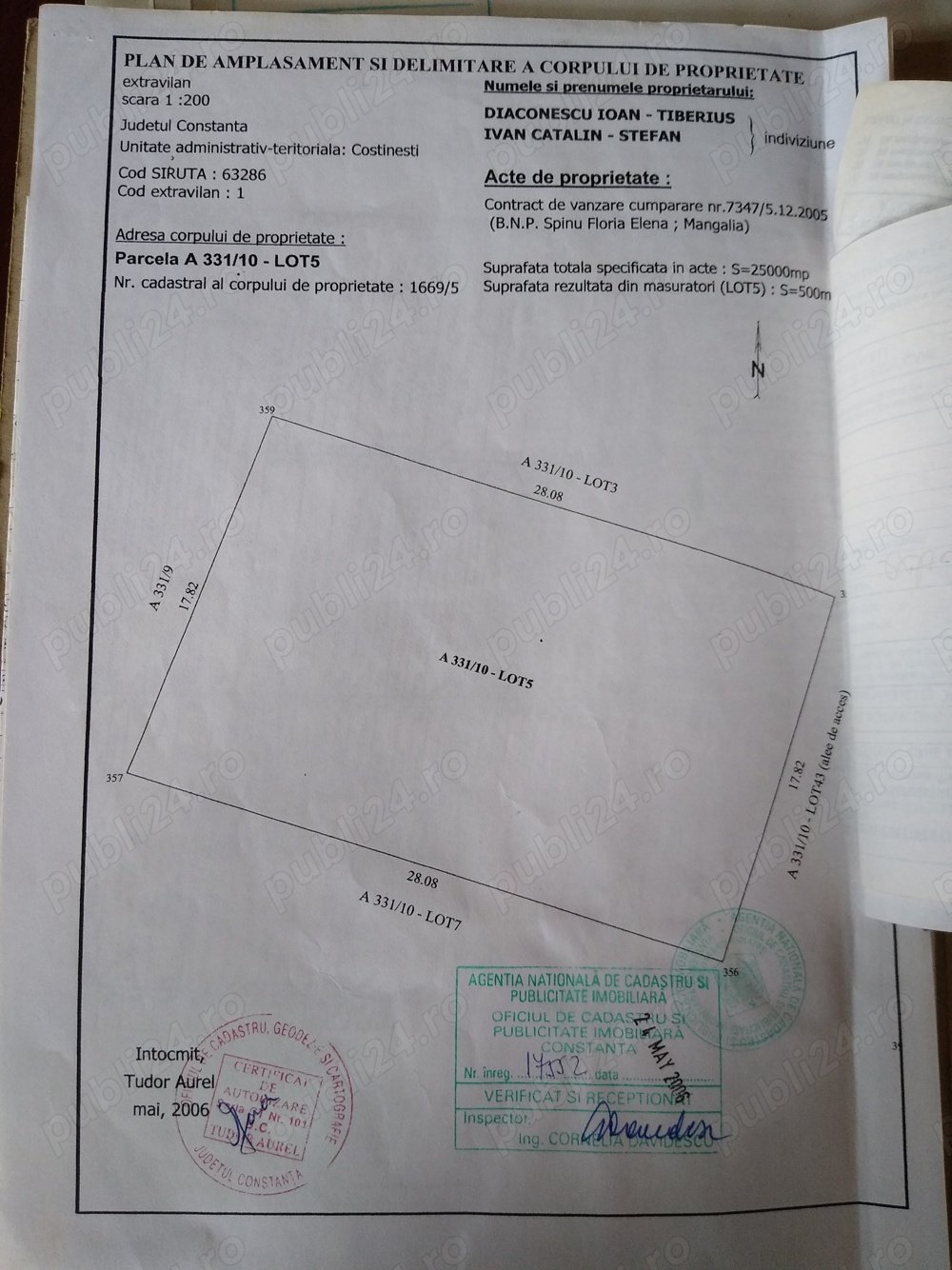 Intravilan 780 mp giratoriu Olimp