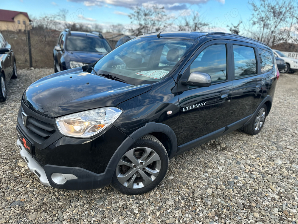 Dacia Lodgy STEPWAY,An 2015,1.2TCE 125 cp,Euro 5, Rate