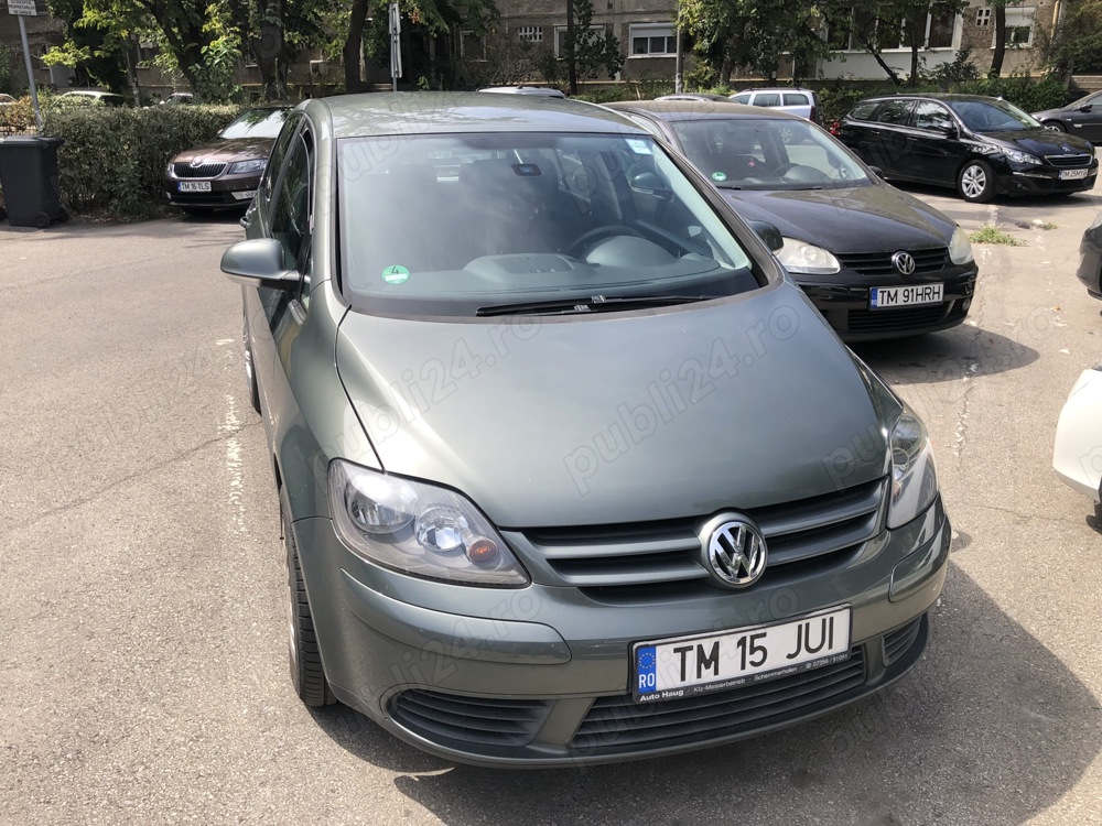 Vând vw golf 5 plus 2006 motor 1,6 FSI , 115 cp