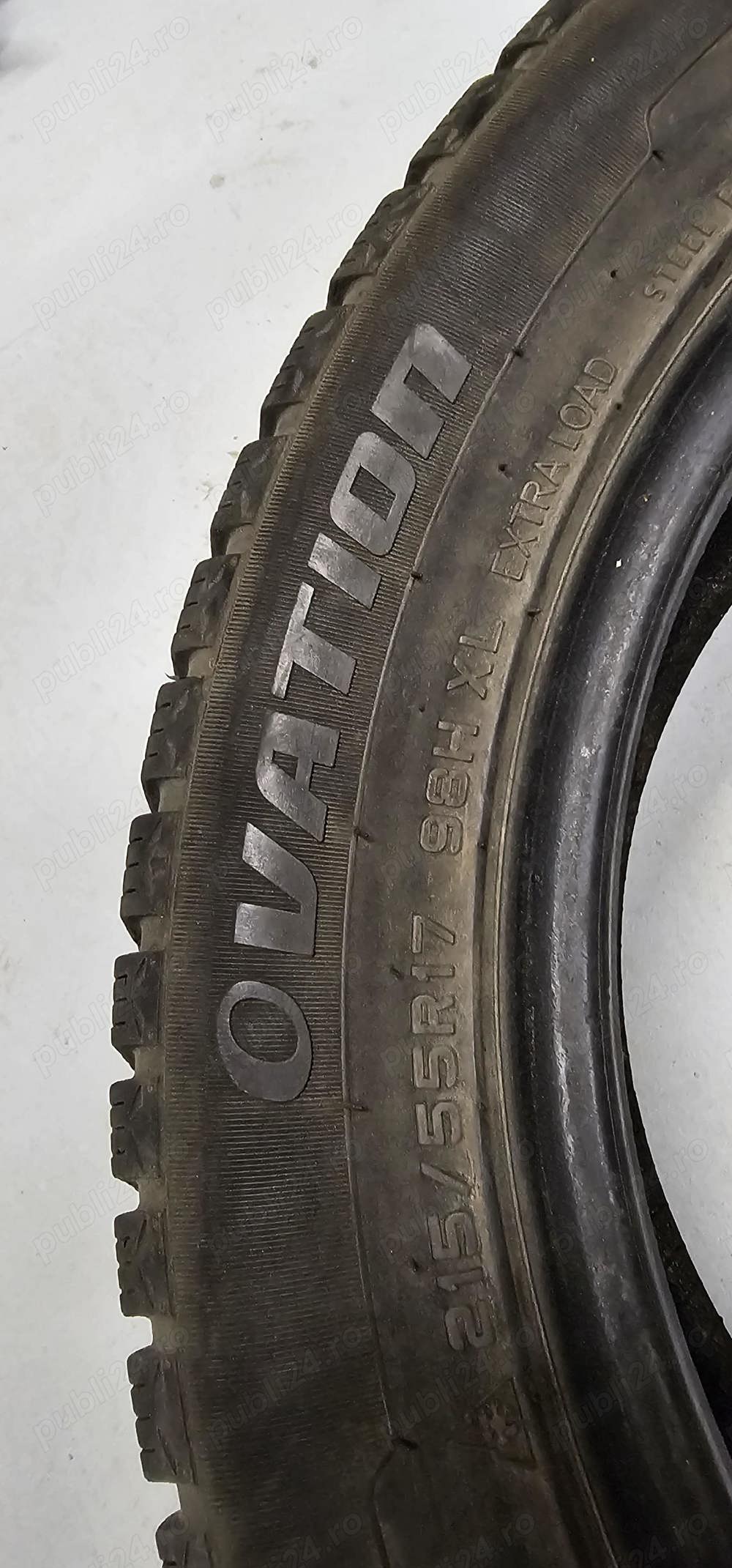Vând 4 anvelope M+S brand Ovation 215/55 R17