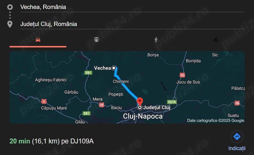 Vand 846mp teren intravilan, la 7KM de tabla de Cluj-N, si la 16KM de centru