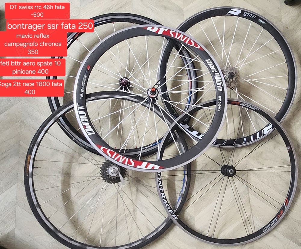 Roti jante bicicleta 26, 28, 29, cursiera 