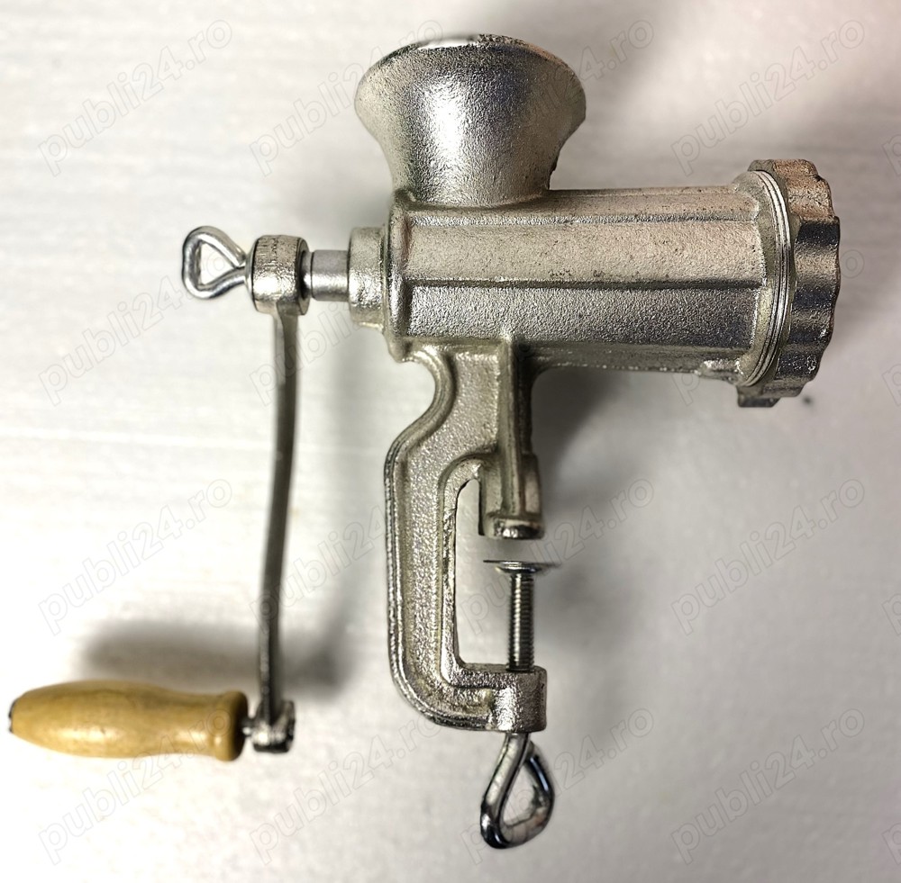 Masina Manuala Tocat Carne Nr.8, Aluminiu, Compacta, Utila