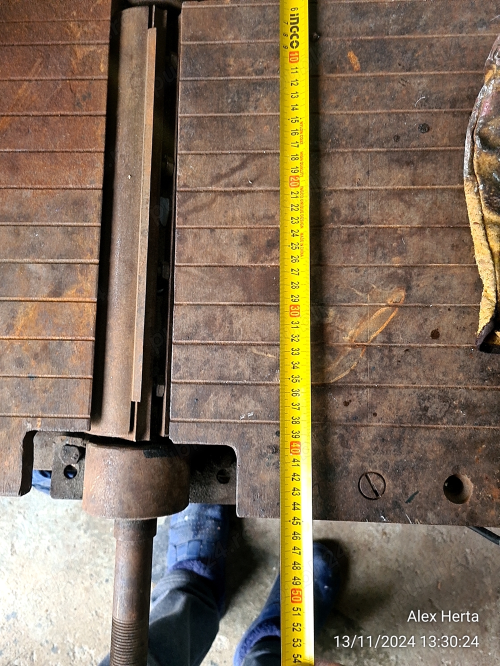 Vând ax abricht 3 cutite