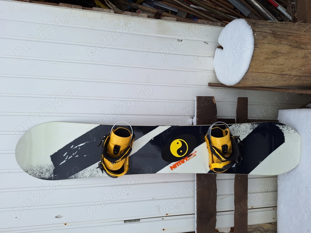 placa snowbord+ husa protectie