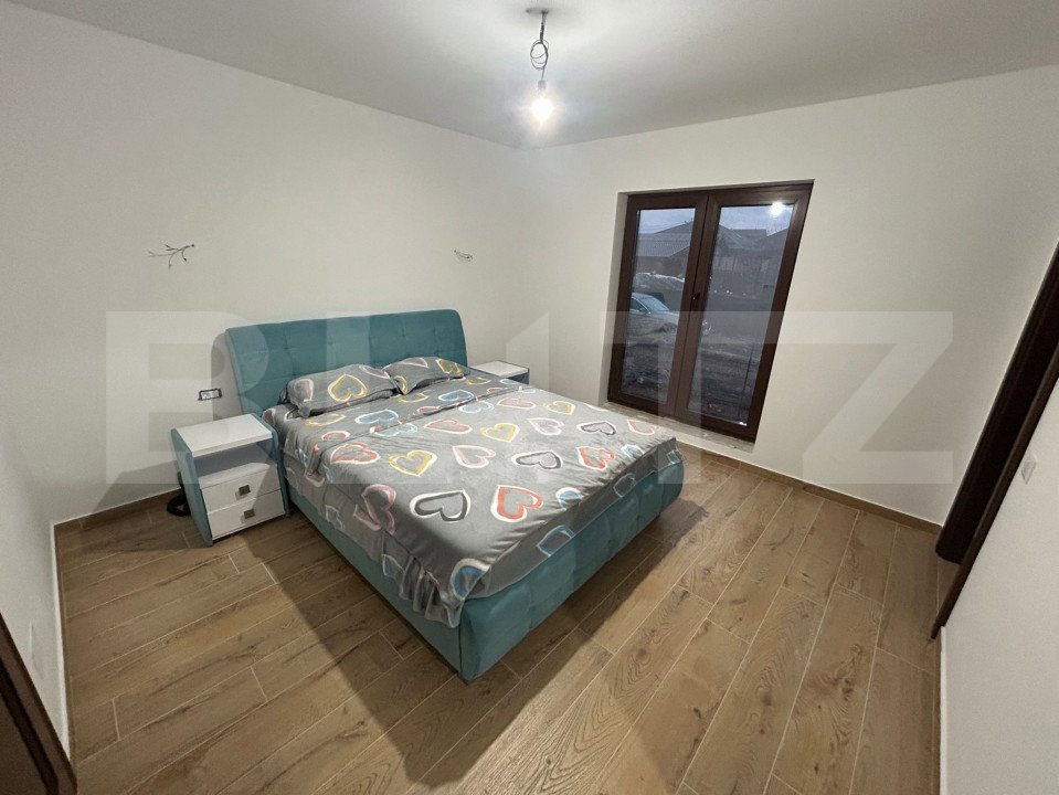 Casa semifinisata, 4 camere, 105 mp utili, 500 mp teren,zona Sard