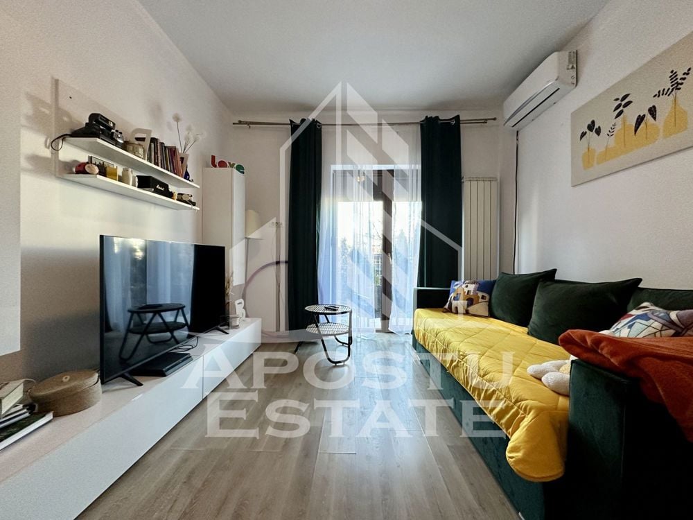 Apartament cu 2 camere si curte, langa Kaufland