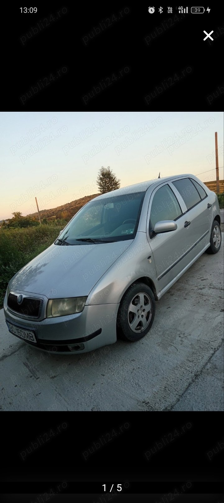 Vând Skoda Fabia 1.4 benzină