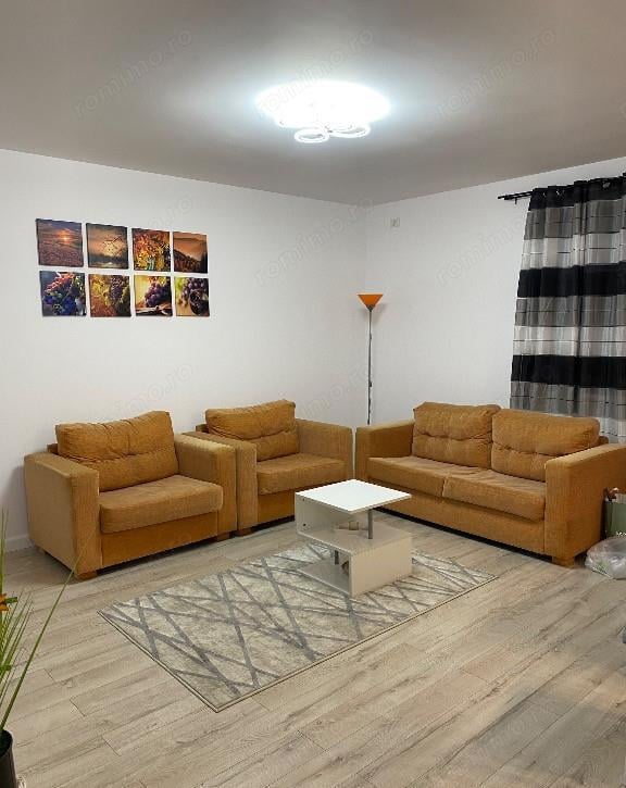 Apartament cu 2 camere mobilat si utilat Timisoara Giroc