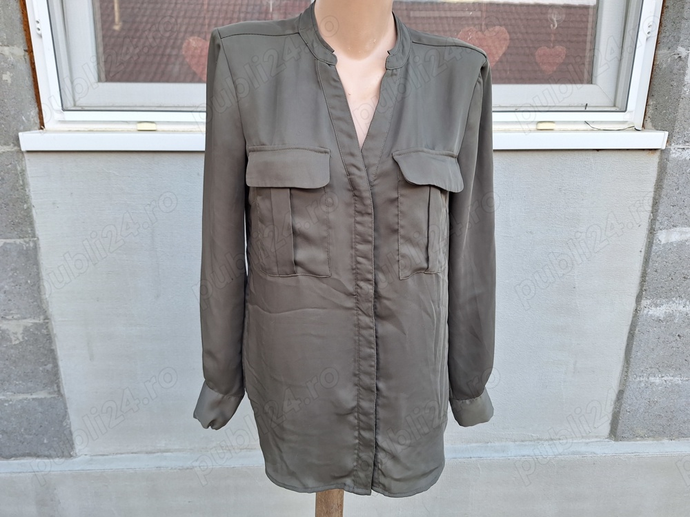HM Green | bluza, camasa dama | bust 98 cm | mar. 36 - 38 | S - M