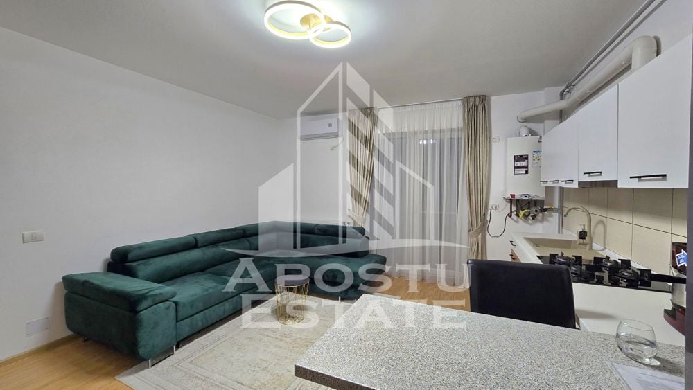 Apartament cu 2 camere, centrala proprie, etaj 2, Giroc - Chisoda