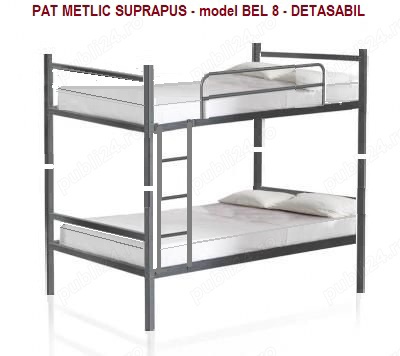 Vindem din STOC - PATURI Metalice etajate suprapuse - model BEL 8