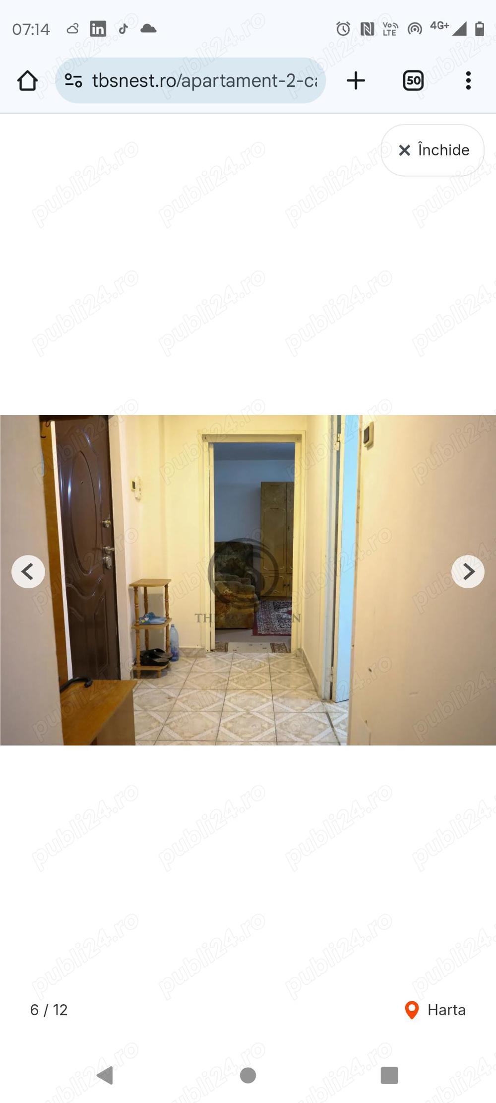 Apartament Ploiesti str Malu Rosu langa școala Simache 2 camere 55 mp totali,49900 euro negociabil